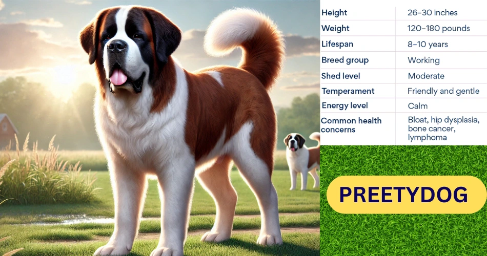 Saint Bernard dog breeds