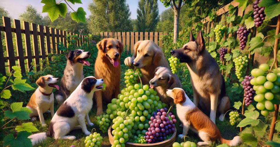 Can dogs eat grapes